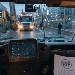 Logiciel dashcam pour véhicules btp : preuve vidéo en chantier urbain