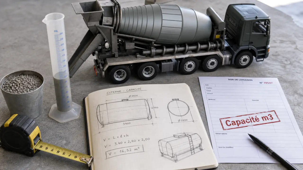 Camions toupie : transport 2 heures et 10 m3