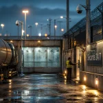 Parking de camions Bordeaux : sécurité 24/7 pour poids lourds