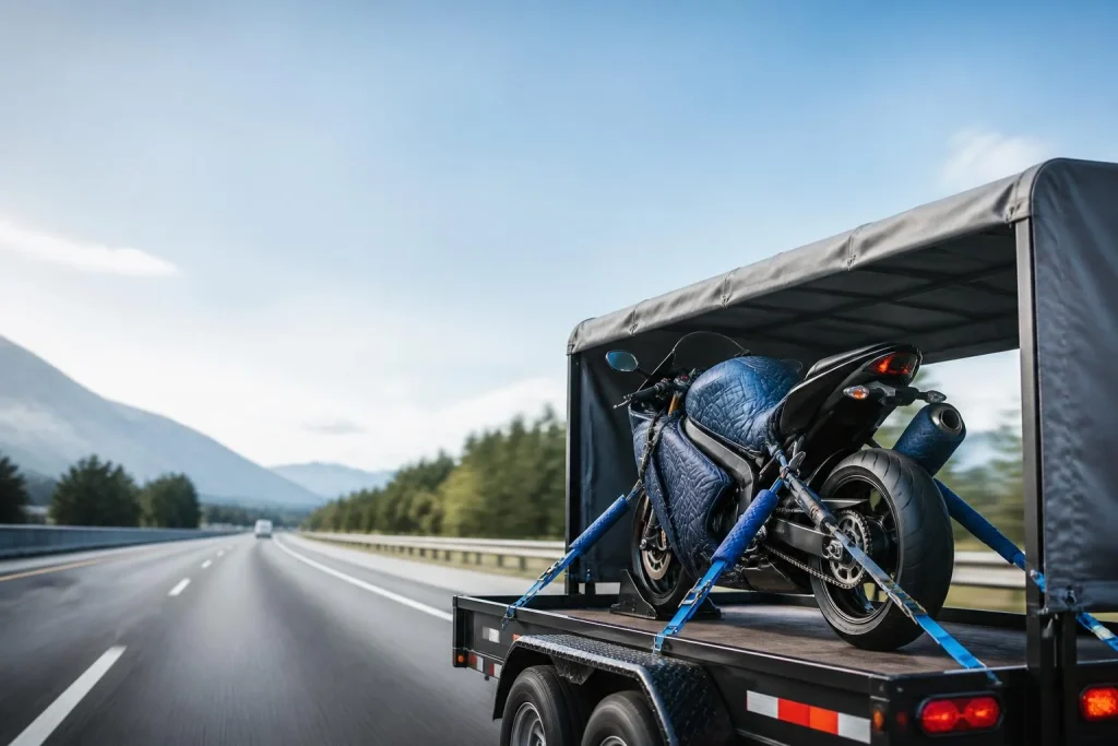Préparer sa moto pour un déménagement longue distance