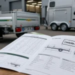 Remorques humbaur : contrôle charge utile 1570 kg et options sécurité