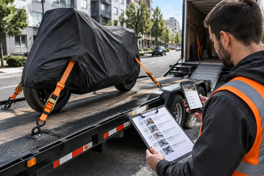 Transporter sa moto lors d’un déménagement : méthode