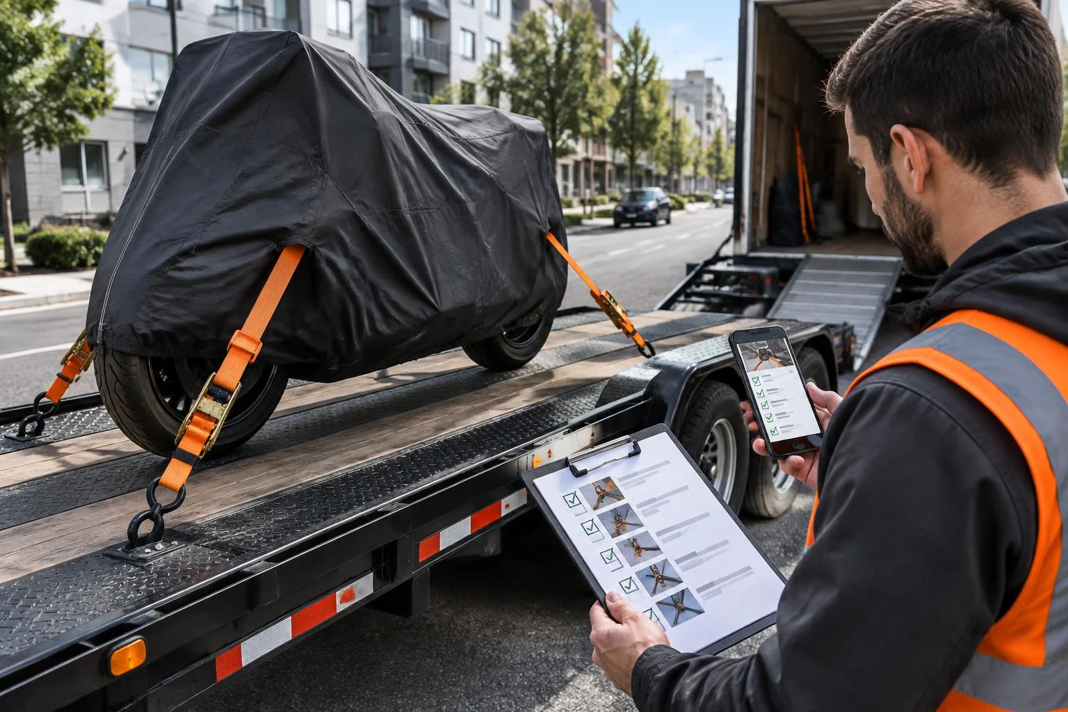 Transporter sa moto lors d’un déménagement : méthode