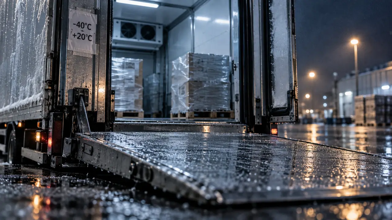 Camions frigorifiques : hayon et caisse isotherme pour protéger la chaîne du froid